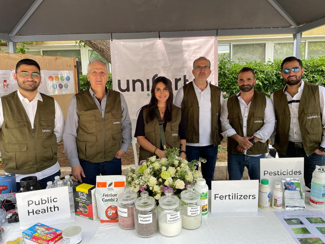UniFert participated in the American University Exhibition in Beirut, showcasing its expertise and products in agriculture, attracting interested students, reinforcing its commitment to developing the next generation of agricultural professionals.